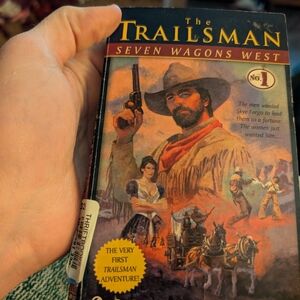The Trailsman: Seven Wagons West Book